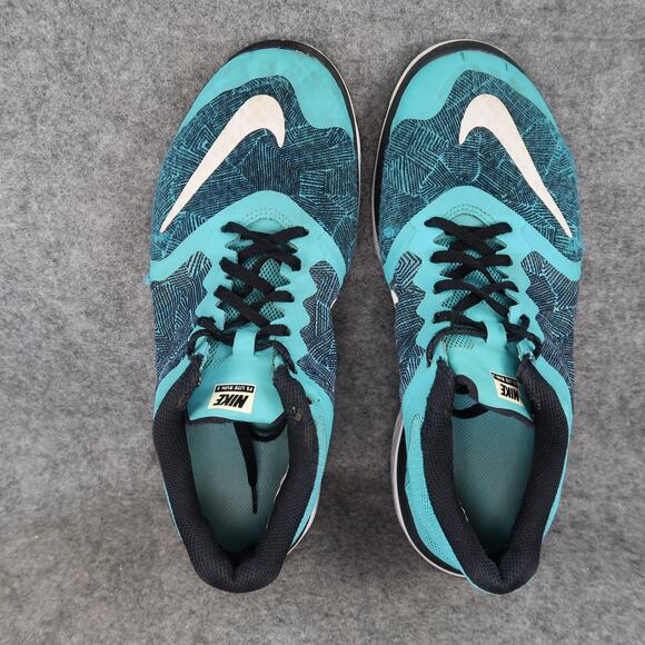 Nike Shoes Womens 8.5 Athletic Trainer FS Lite Run 3 Running Sneaker Sport Blue - Picture 6 of 12